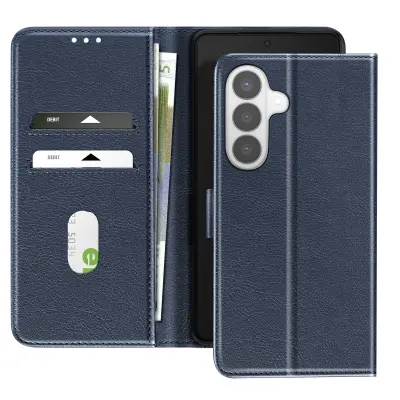 Chesterfield preklopna torbica za Galaxy S26 s stojalom, Modra
