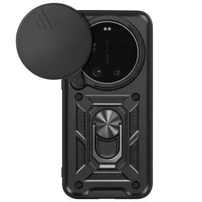 Mayaxess, Mehak silikonski ovitek Xiaomi 17 Ultra, Črna