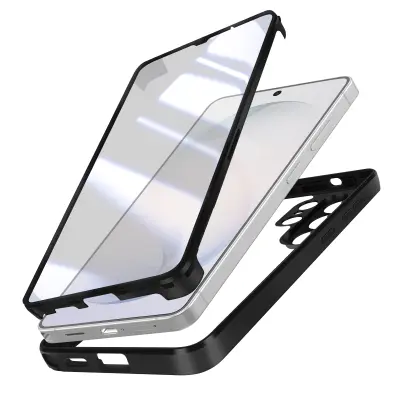 Celovit ovitek Galaxy S26 Ultra, MagSafe/Qi2, odporen 3 m, Črna