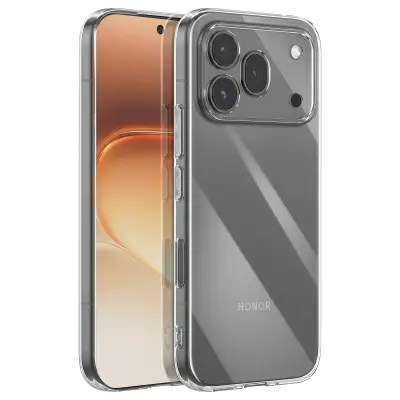 Ovitek za Honor 600 Pro mehki silikon izjemno tanek 0.5mm, Prozorna