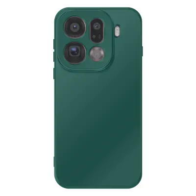 Ovitek za Oppo Find X9 Pro Združljiv s polnjenjem Qi z dvignjeno zaščito kamere, Črna