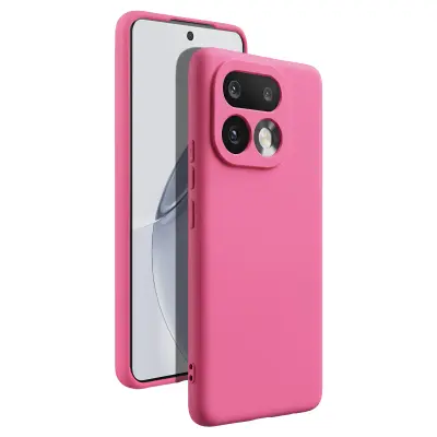 Silikonsko Ohišje Soft-Touch za Realme 16 Pro Serije Fast Cover, Roza