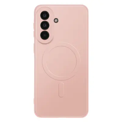 Ovitek za Galaxy A57 z vgrajenim magnetnim obročem in dvignjenim okvirjem kamere, Roza
