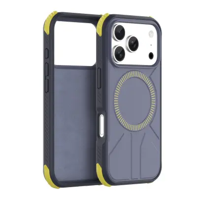 Magnetno Ohišje TPU Združljivo z iPhone 17 Pro Max, Proti Drsenju, Odporno na Udare Blue