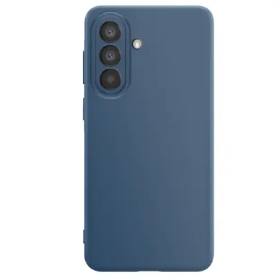Mehak Soft-Touch silikonski ovitek za Galaxy A57 serija Fast Cover, Modra