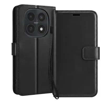 Mayaxess, Denarnica za Redmi Note 15 5G / 4G s trakom in funkcijo stojala, Črna