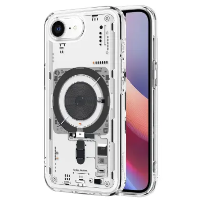 Spigen SGP, MagSafe etui za iPhone 17e antišok serija Ultra Hybrid Neo One, Prozorna