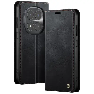 Vintage torbica za Redmi Note 15 Pro Plus 5G RFID CaseMe, Črna