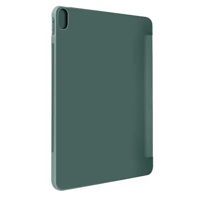 Etui iPad 11" M4 2026 z vrtljivim 360° stojalom in auto wake, Temno zelena