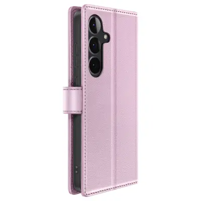 Mayaxess, Etui 2v1 za Galaxy S25 FE z odstranljivo zaščito in video stojalom, Šampanjec roza