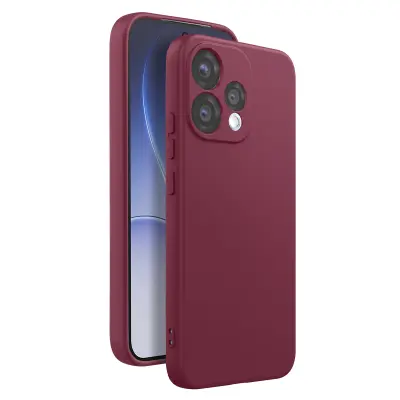 Ovitek za Oppo Reno 15 Soft-Touch iz silikona Serija Fast Cover, Bordo