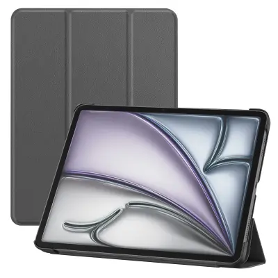 Torbica za iPad Air 13" 2025 s Prilagodljivim Stojalom Design Trifold, Siva