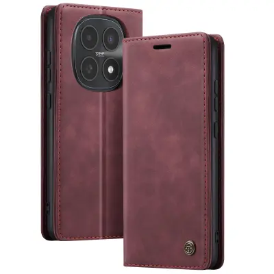Vintage torbica za Redmi Note 15 4G / 5G kolekcija CaseMe, Bordo