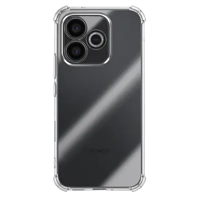 Mayaxess, Silikonski ovitek za Honor 600 Lite z ojačanimi vogali, zaščita proti udarcem, Prozorna