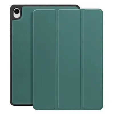 Torbica za Galaxy Tab S11 s funkcijo stojala Trifold, Borovo zelena