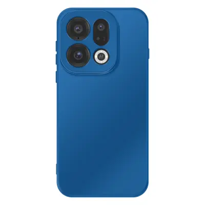Ovitek za Oppo Find X9 Pro Združljiv s polnjenjem Qi z dvignjeno zaščito kamere, Mornarsko modra