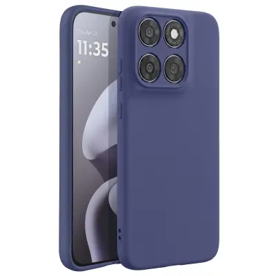 Ovitek za Motorola Moto G87 Proti Prstnim Odtisom, Nočno modra