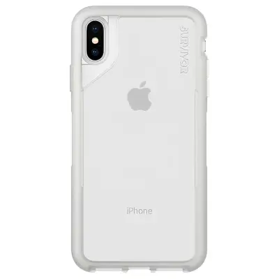 Griffin, Tanek ovitek iPhone Xs Max odporen na udarce Qi prosojen, Prozorna