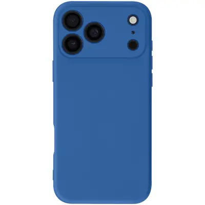 Ovitek za iPhone 17 Pro Max Soft-Touch iz silikona serije Fast Cover, Modra
