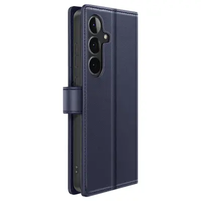 Mayaxess, Etui 2v1 za Galaxy S25 FE z odstranljivo zaščito in video stojalom, Nočno modra