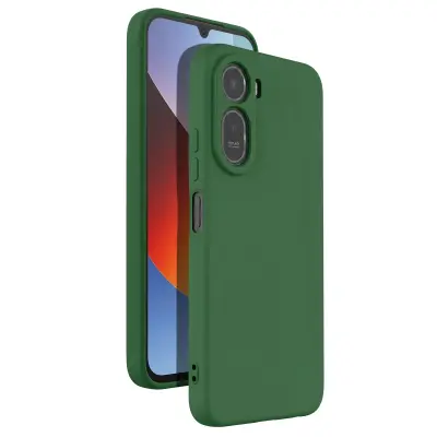 Silikonsko Ohišje Soft-Touch za Redmi A7 Pro Serije Fast Cover, Temno zelena