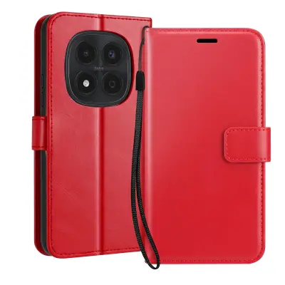 Mayaxess, Denarnica za Redmi Note 15 Pro 4G s trakom in funkcijo stojala, Rdeča
