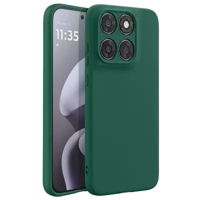 Ovitek za Motorola Moto G87 Proti Prstnim Odtisom, Temno zelena