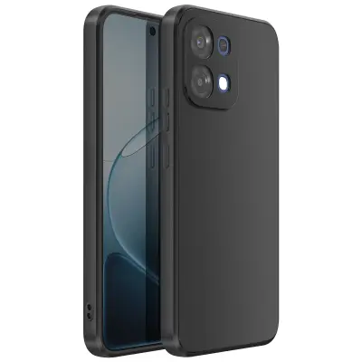 Ovitek za Oppo A6 Pro iz mehkega silikona Protiudarni Oleofoben, Črna