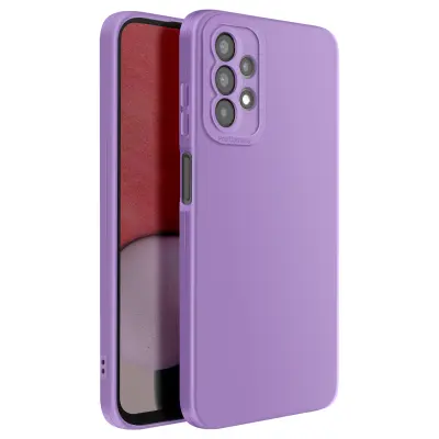 Ovitek za Samsung Galaxy A04s Silikonska zaščita kamere z ojačitvijo, Vijolična