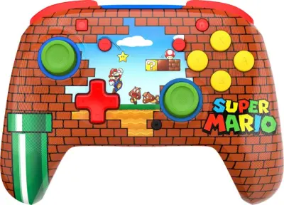 Brezžični igralni plošček TURTLE BEACH Rematch Nintendo Mario Bricks, večbarvni