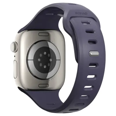 Nomad, Vodoodporen športni pašček 46mm za Apple Watch model Tempo Band, Vijolična