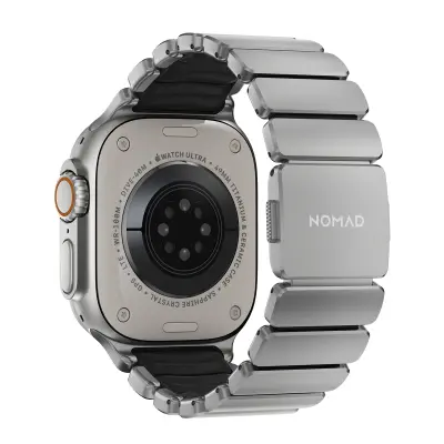 Nomad, Ojačan športni pašček za Watch 49mm z magnetno zaponko, Siva