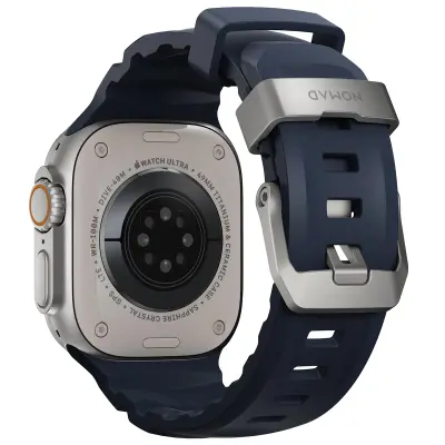 Nomad, Vodoodporen športni pašček 49mm za Apple Watch model Rocky Point, Modra