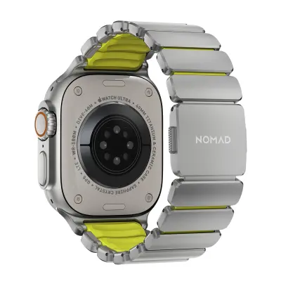 Nomad, Ojačan športni pašček za Watch 49mm z magnetno zaponko, Zelena