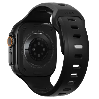 Nomad, Vodoodporen športni pašček 49mm za Apple Watch model Tempo Band, Črna