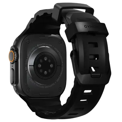 Nomad, Vodoodporen športni pašček 49mm za Apple Watch model Rocky Point, Črna