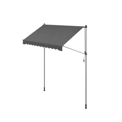 Nastavljiv objemka za tende, tenda 250x120 cm, antracit