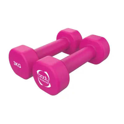 2 x 3 kg neoprenske uteži