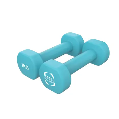 2 x 1 kg neoprenske uteži