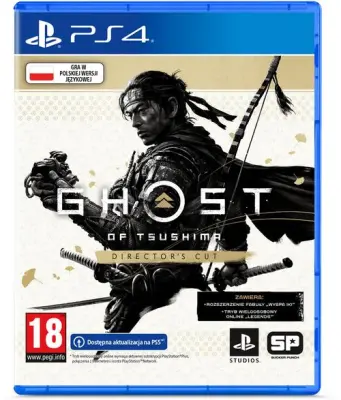 Igra Ghost of Tsushima Director's Cut za PS4 (združljiva s PS5)