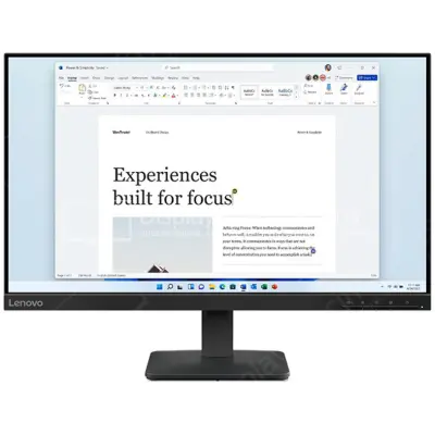 Monitor Lenovo 60,5 cm (23,8") L24-41 1920x1080 100Hz IPS 4ms VGA HDMI  sRGB99%