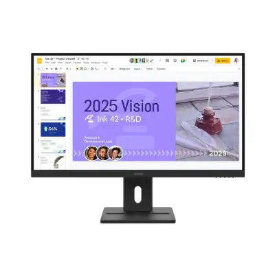 Monitor Lenovo 68,6 cm (27,0") E27Q-40 2560x1440 100Hz IPS 4ms 2xHDMI DisplayPort Pivot Zvočniki  sRGB99% ThinkVision