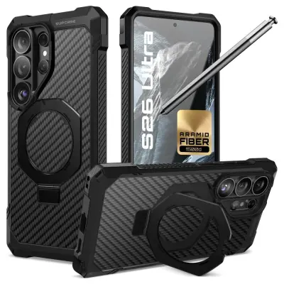 OVITEK SUPCASE UB GRIP MAGSAFE ZA GALAXY S26, ULTRA ARAMIDNA ZAŠČITA ZA TELEFON