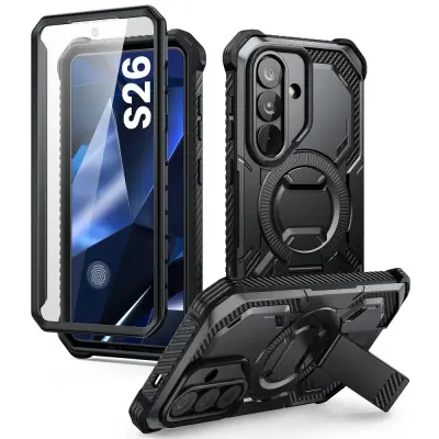 OVITEK SUPCASE ARMORBOX MAGSAFE ZA GALAXY S26 Z VISOKO ZAŠČITO TELEFONA