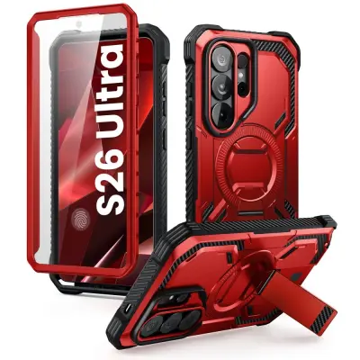 OVITEK SUPCASE IBLSN ARMORBOX MAGSAFE ZA SAMSUNG GALAXY S26 ULTRA ČRNA