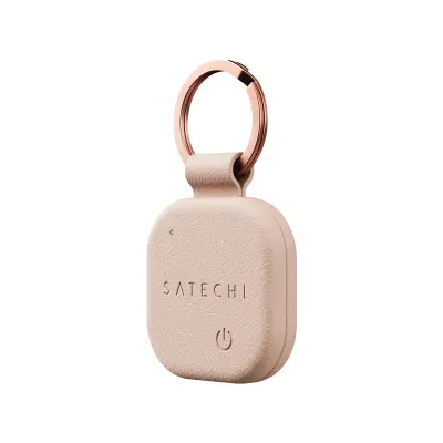 Satechi, Bluetooth 5.4 lokator obesek z 90dB zvočnikom, Roza