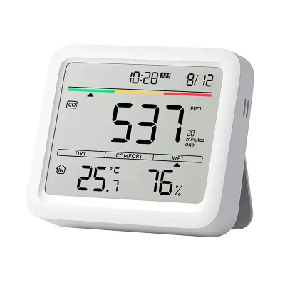 SWITCHBOT TERMOMETER IN HIGROMETER PRO ZA SPREMLJANJE CO2 IN STANJA V ZRAKU