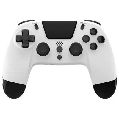 Brezžični krmilnik GIOTECK VX4+ bele barve za PS4 in PC