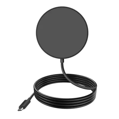 Belkin, Brezžični magnetni polnilnik Qi2 15W z adapterjem USB-C PD, Črna
