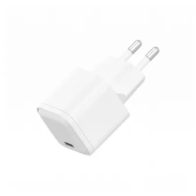 MW, USB-C stenski polnilec 35W PD polybag/bulk, Bela